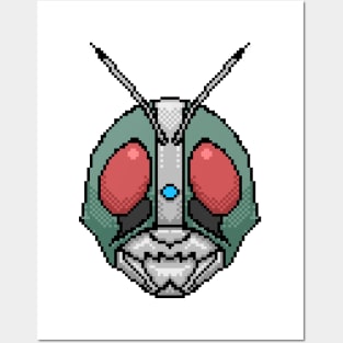 Kamen Rider 8 Bit Posters and Art